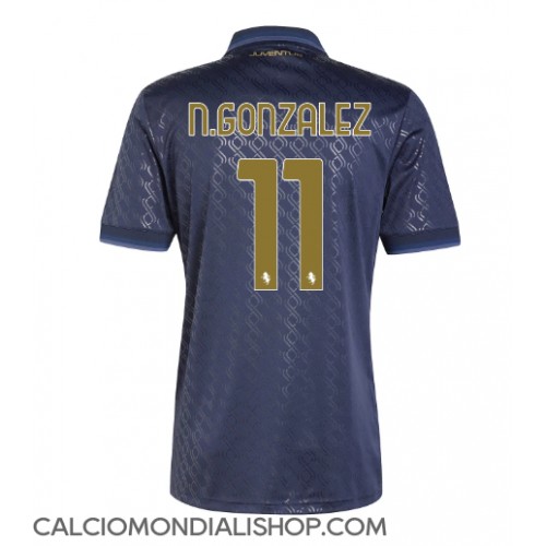 Maglie da calcio Juventus Nicolas Gonzalez #11 Terza Maglia 2024-25 Manica Corta